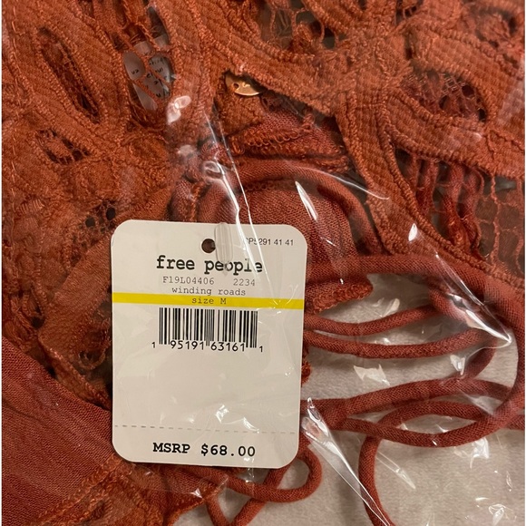 NWT Free People Adella Cami in Winding Roads Size M - Picture 5 of 8